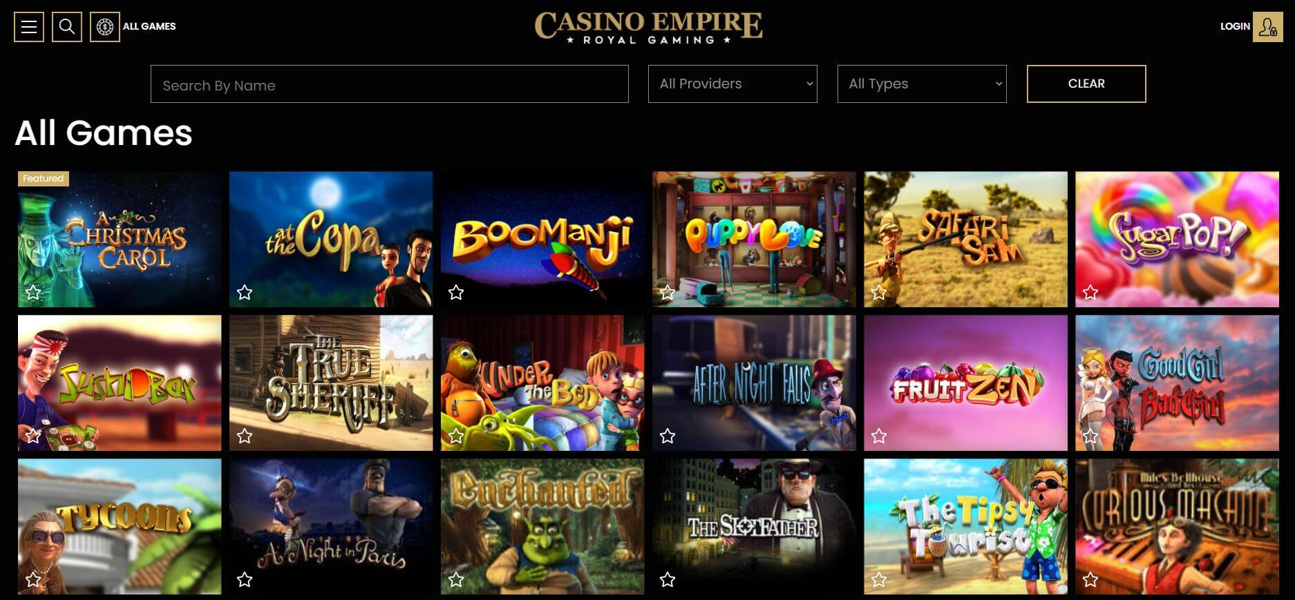 Casino Empire Games